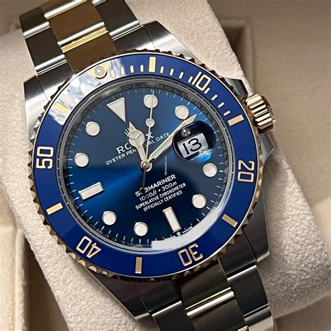 2022 rolex submariner date bluesy.